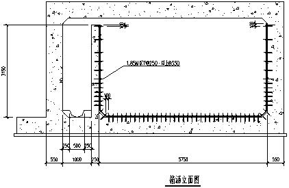 迎水面或背水面)重新做面贴止水构造; 二,应用范例          1,箱涵面